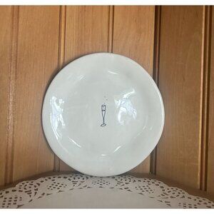 Rae Dunn Magenta Small Ceramic Bread Butter Plate Champagne Wine Appetizers